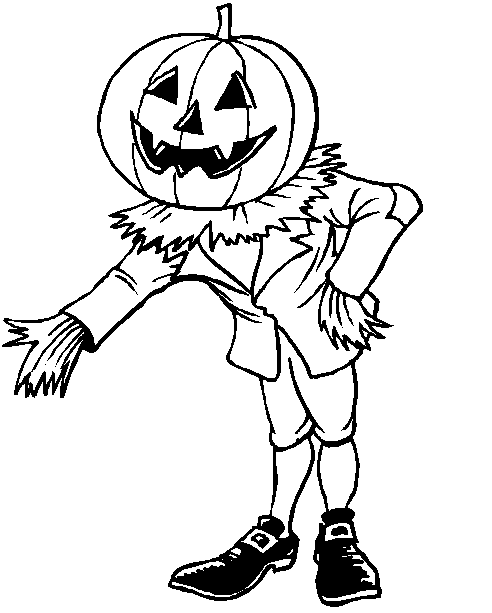 Plansa de colorat cu Halloween 71 132